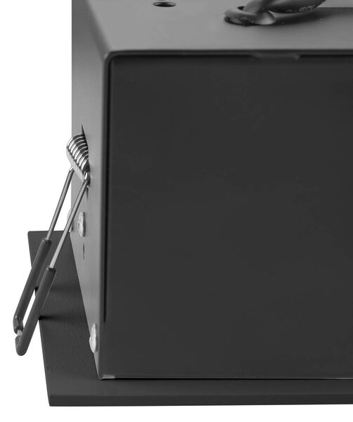 LA 1007551 KADUX stropní zápustné svítidlo, 3000 K, 38°, IP 20, čtvercové, černá - BIG WHITE (SLV)