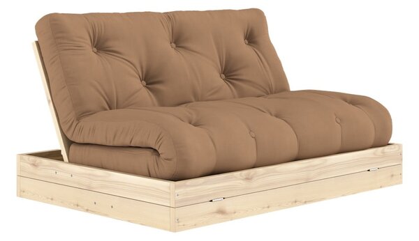 Hnědá rozkládací pohovka 145 cm Flip – Karup Design