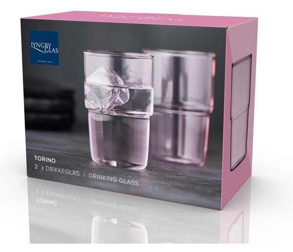 Sklenice v sadě 2 ks 400 ml Torino – Lyngby Glas