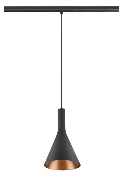 LA 1007532 LALU® CONE 15 stínidlo svítidla, mix & match, V: 17 cm, černá - BIG WHITE (SLV)