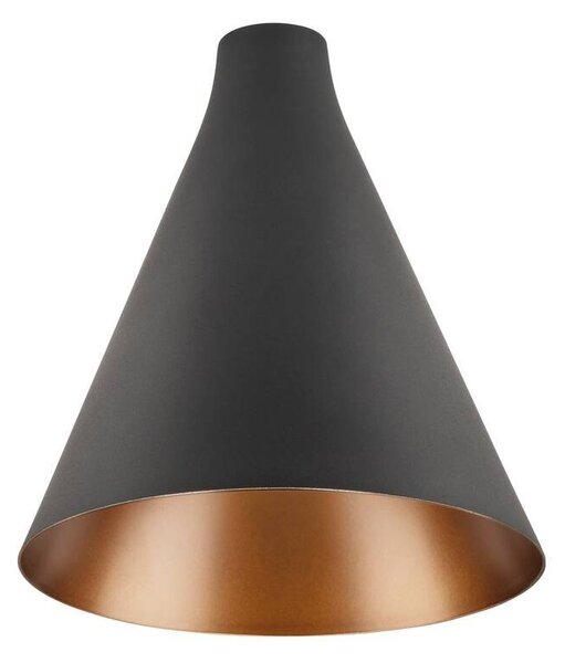 LA 1007532 LALU® CONE 15 stínidlo svítidla, mix & match, V: 17 cm, černá - BIG WHITE (SLV)