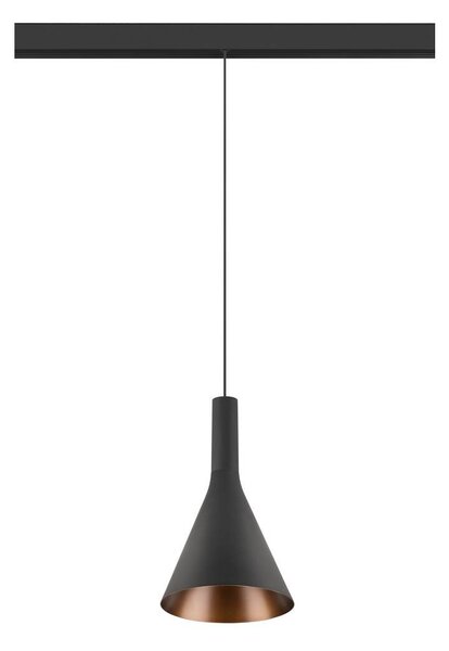 LA 1007532 LALU® CONE 15 stínidlo svítidla, mix & match, V: 17 cm, černá - BIG WHITE (SLV)