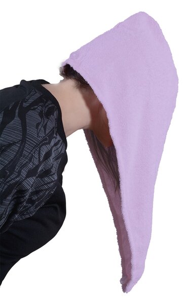 Rychleschnoucí turban na vlasy RENA lila