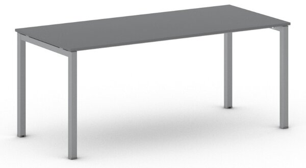 Kancelářský stůl METAL, 180x80 cm, grafit