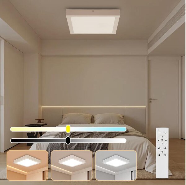 BRILAGI-LED Stmívatelné koupelnové svítidlo FRAME SMART LED/24W/230V IP44 bíl+DO BG0704