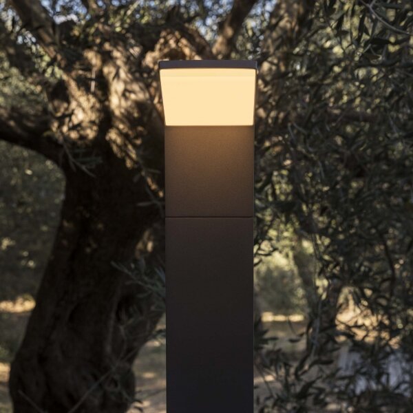 Ideal Lux - LED Venkovní lampa STYLE LED/8,5W/230V 4000K 50 cm CRI 90 IP54 černá