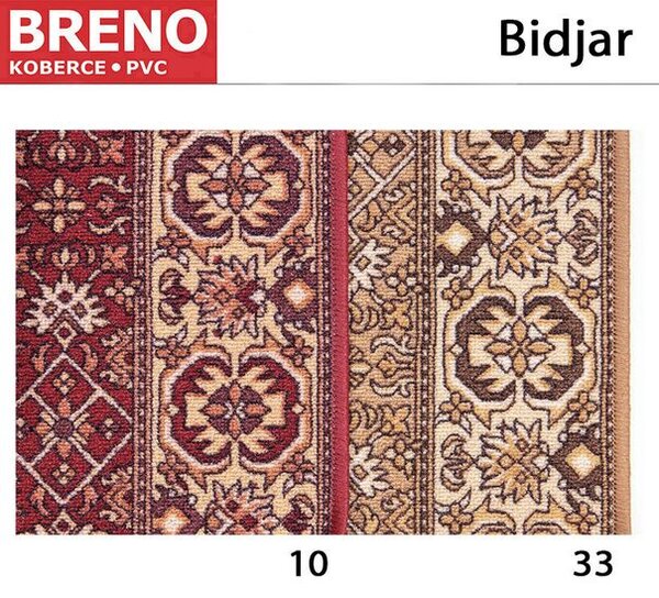 Breno Běhoun BIDJAR 10, šíře 67 cm, Vícebarevné/Červená
