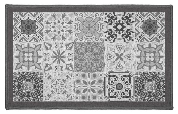 Šedý pratelný koberec 50x80 cm Persane – douceur d'intérieur