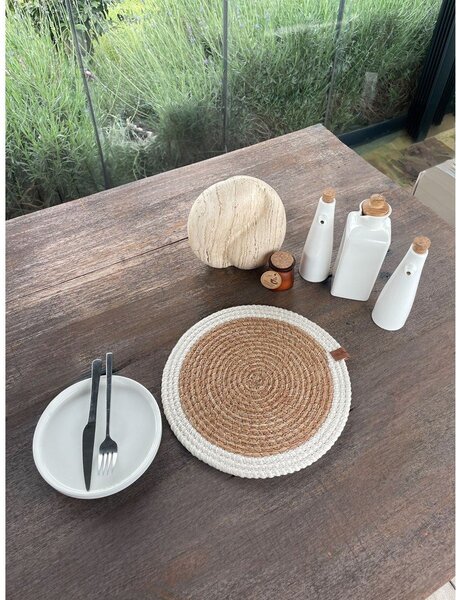 Prostírání z juty ø 33 cm Wicker – Mila Home Luxury