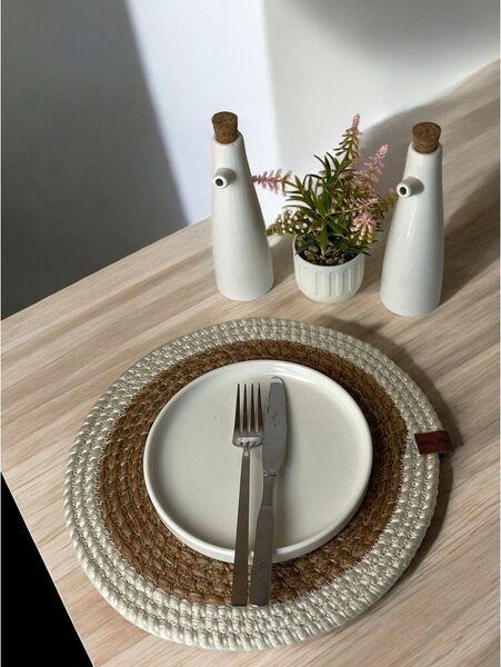 Prostírání z juty ø 33 cm Wicker – Mila Home Luxury