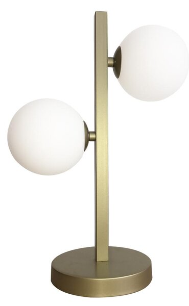 Candellux Mosazná stolní lampa Kama pro žárovku 2x G9 42-73433
