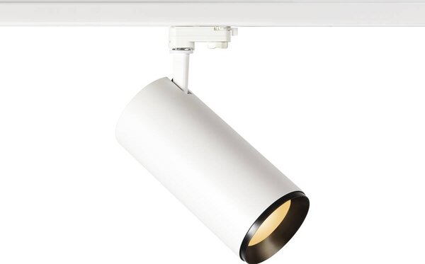 LA 1005726 NUMINOS® XL PHASE 3fázový spot bílý/černý 36 W 2700 K 24° - BIG WHITE (SLV)