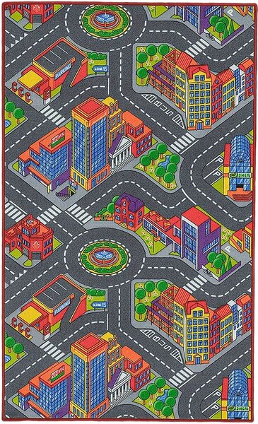 Breno Kusový koberec BIG CITY 97, 100x165 cm, Vícebarevné