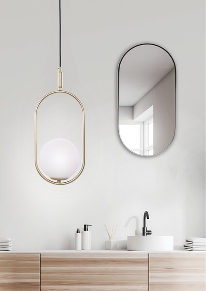 Candellux Mosazný závěsný lustr Cordel pro žárovku G9 31-73457