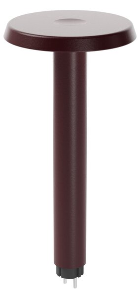 Stolní lampa NOMAD COLLECTION, NOMAD LAMP 02, stmívatelné, Červená, Obývací pokoj, Hliník, Design