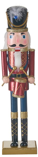 Dekorativní figurka HOGSJON 50 cm Louskáček Červená