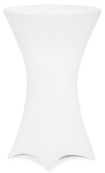 Deuba Potah na barový stůl Ø70 cm - bílý