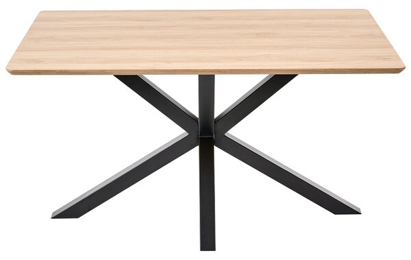 Jídelní stůl SPECTRA Světle hnědá 140 cm 90 cm