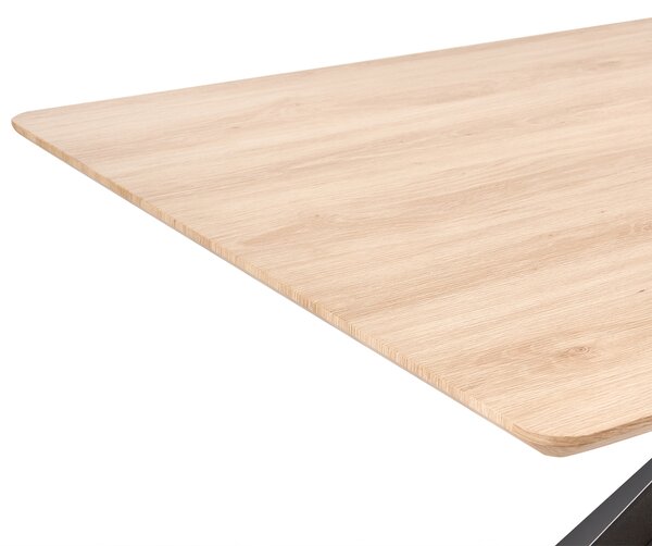 Jídelní stůl SPECTRA Světle hnědá 140 cm 90 cm
