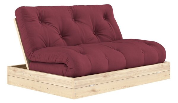 Vínová rozkládací pohovka 145 cm Flip – Karup Design