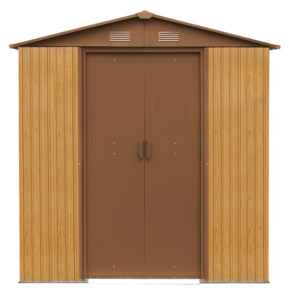 Zahradní domek BestBerg ZDB-2D / 2,5 m² / 194 x 131 x 184 cm / dekor dřevo/hnědá