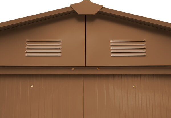 Zahradní domek BestBerg ZDB-2D / 2,5 m² / 194 x 131 x 184 cm / dekor dřevo/hnědá