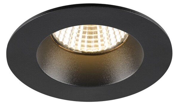 LA 1007408 NEW TRIA® 68 stropní vestavné svítidlo, 3000K, 38°, IP 20 / IP 65, kulaté, černá - BIG WHITE (SLV)