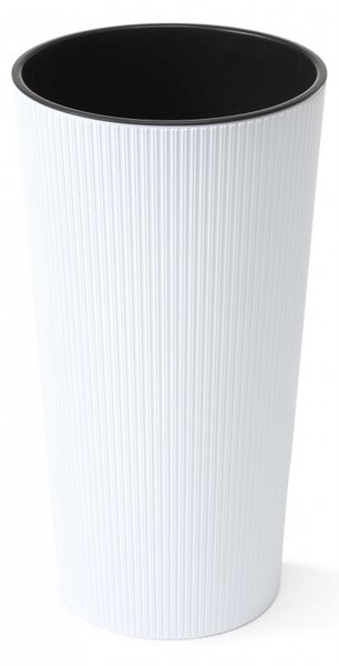 Plastový květináč Lilia Jumper 570 mm, bílý