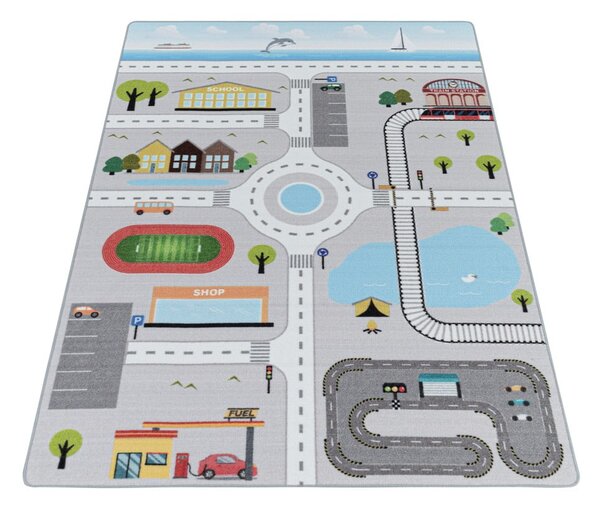 Šedý dětský koberec 120x170 cm Play – Ayyildiz Carpets