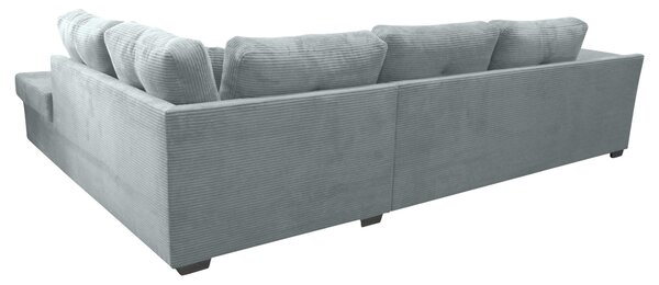 ROHOVÁ SEDAČKA, textil, světle šedá Carryhome - Sedací soupravy, Online Only