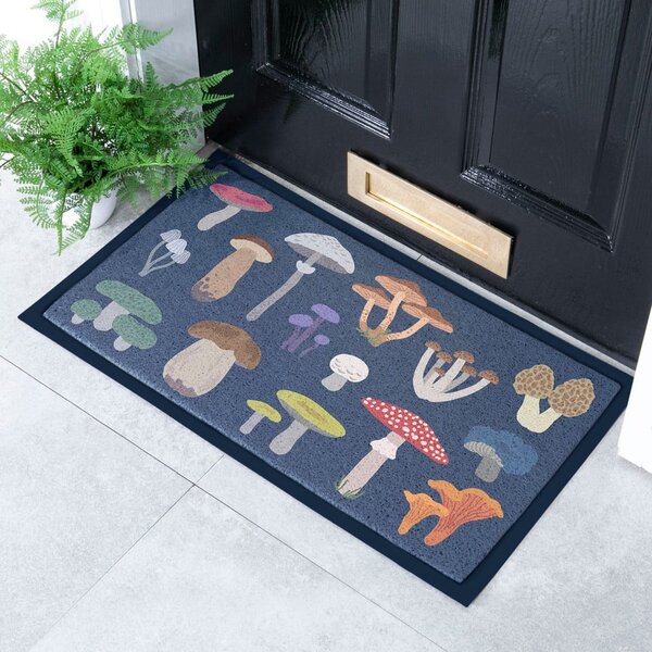 Rohožka 40x70 cm Mixed Wild Mushroom – Artsy Doormats