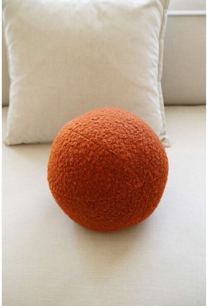Dekorační polštář z materiálu bouclé ø 20 cm Top – Mioli Decor