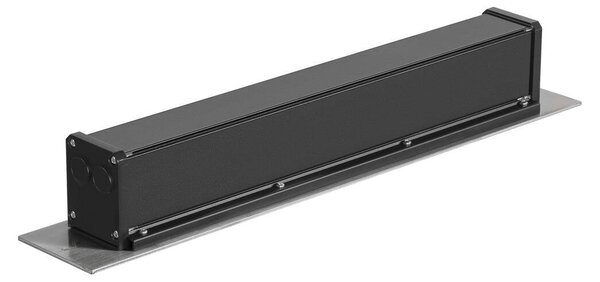 LA 1007195 DASAR® 600 svítidlo pro vestavbu do země, 18 W, 3000 K, IP65/IP67, čtvercové, nerezová ocel - BIG WHITE (SLV)