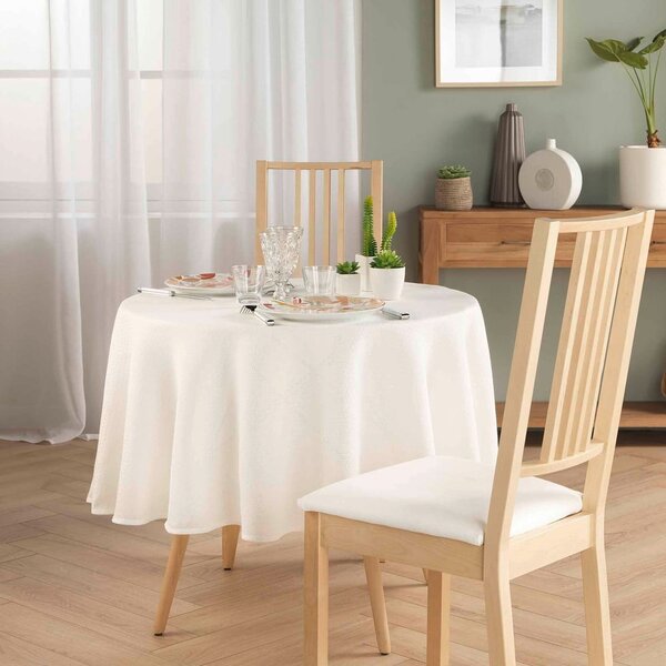 Ubrus z žakáru ø 180 cm Stella – douceur d'intérieur