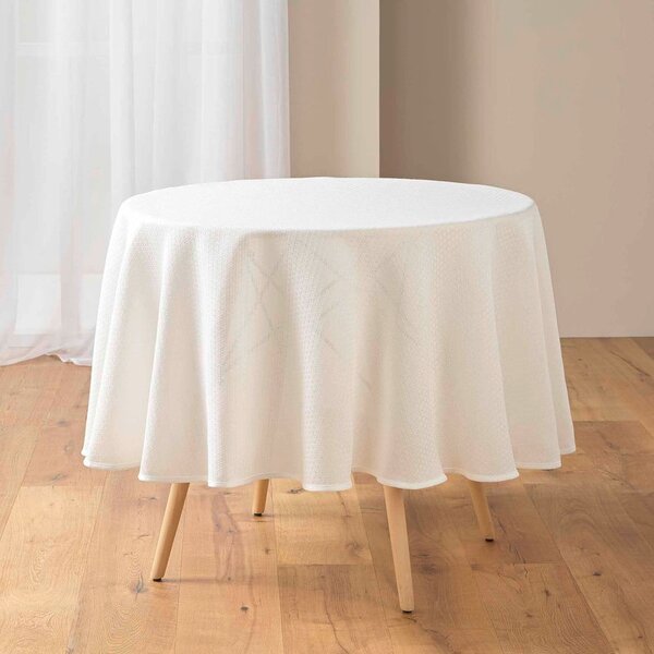 Ubrus z žakáru ø 180 cm Stella – douceur d'intérieur