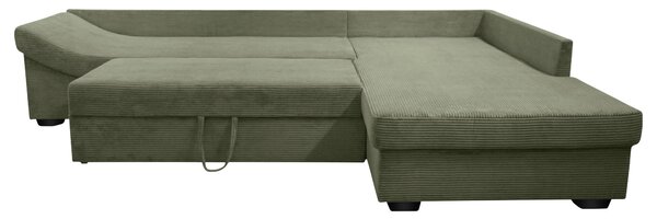 ROHOVÁ SEDAČKA, textil, šalvějově zelená Carryhome - Sedací soupravy, Online Only