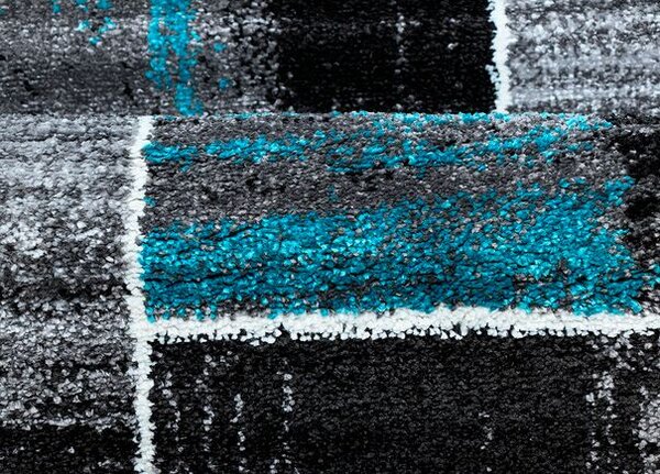 Breno Kusový koberec HAWAII 1350 Turkis, 80x150 cm, Modrá/Vícebarevné