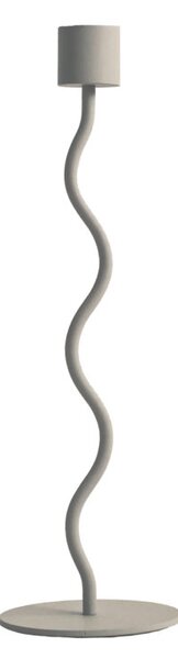 Cooee Design, Svícen Candleholder Curved, 23 cm | béžová HI-029-07-SA