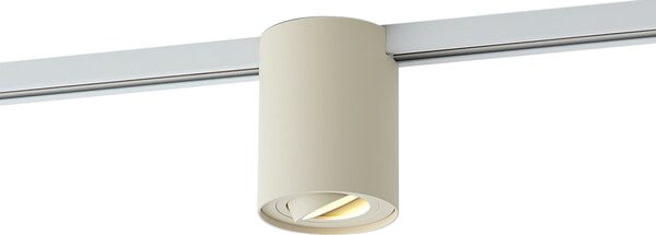 Moderní béžový reflektor pro 1fázový kolejnicový systém - Iconic Rondoo Up