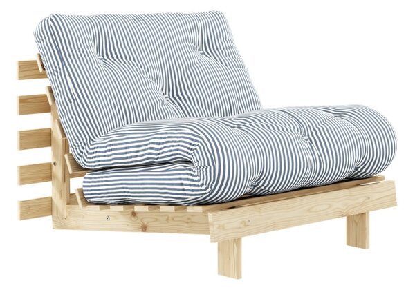 Bílé/světle modré křeslo Roots – Karup Design