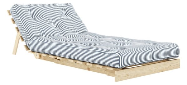 Bílé/světle modré křeslo Roots – Karup Design