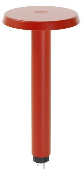 Stolní lampa NOMAD COLLECTION, NOMAD LAMP 02, stmívatelné, Červená, Obývací pokoj, Hliník, Design