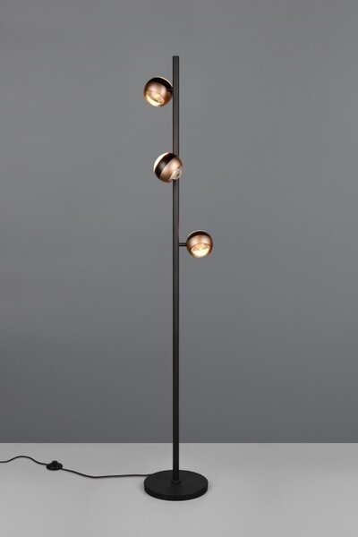Trio SELECT 444410332 LED stojací lampa ORBIT | 3x8W integrovaný LED zdroj | 3x800lm | 2300+3000+4000K