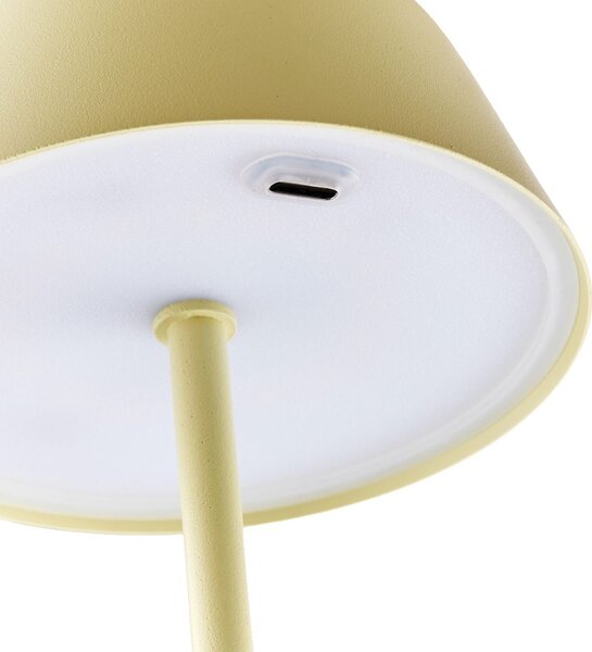LIGHT UP LED Stolní lampa - žlutá