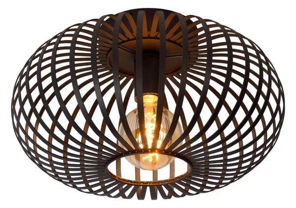 Lucide 78174/40/30 - Stropní svítidlo MANUELA 1xE27/60W/230V pr. 39,5 cm černá