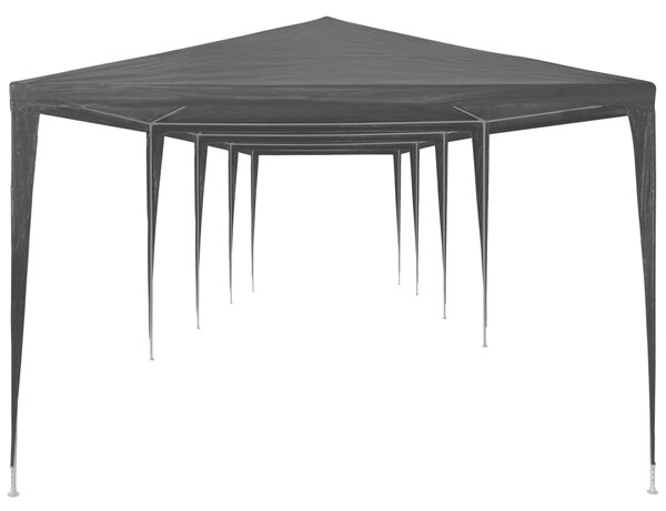 Party stan 3 x 12 m PE antracitový