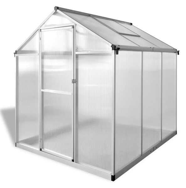Skleník zpevněný hliník 3,46 m²