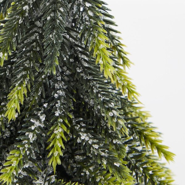 TREE OF THE MONTH Vánoční stromek s dřevěným stojanem 19 cm