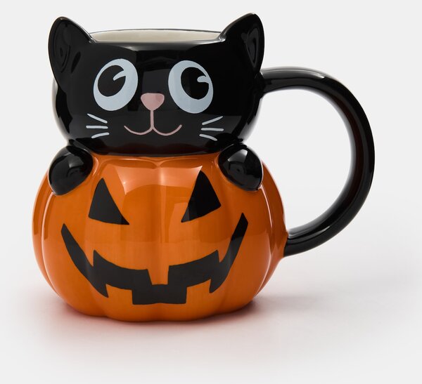 Sinsay - Keramický hrnek s uchem na Halloween - vícebarevná
