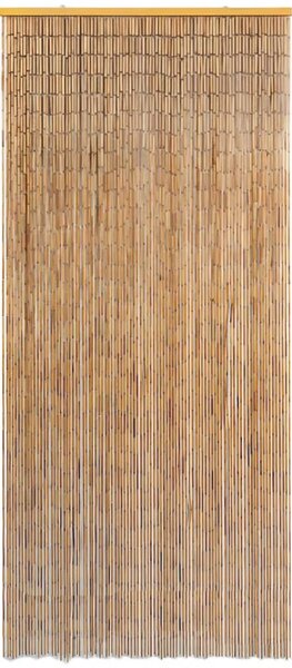 Dveřní závěs proti hmyzu, bambus, 90x220 cm